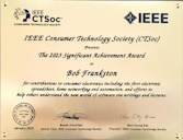 IEEE Significant Achievement Award